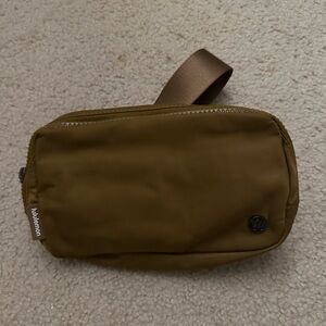 Lululemon belt bag in brown